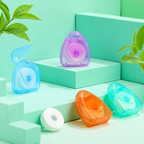 24 Boxes Dental Floss Bulk Travel Floss Mini Dental Floss Mint Waxed Dental Floss for Adults, Each 164 ft/ 50 Meters - Image 7