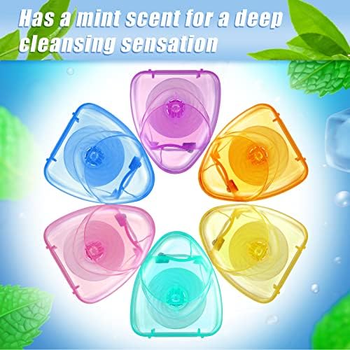 24 Boxes Dental Floss Bulk Travel Floss Mini Dental Floss Mint Waxed Dental Floss for Adults, Each 164 ft/ 50 Meters - Image 3